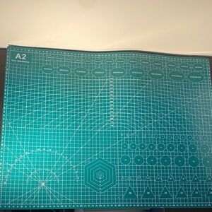 Green Cutting Mat A2 Size